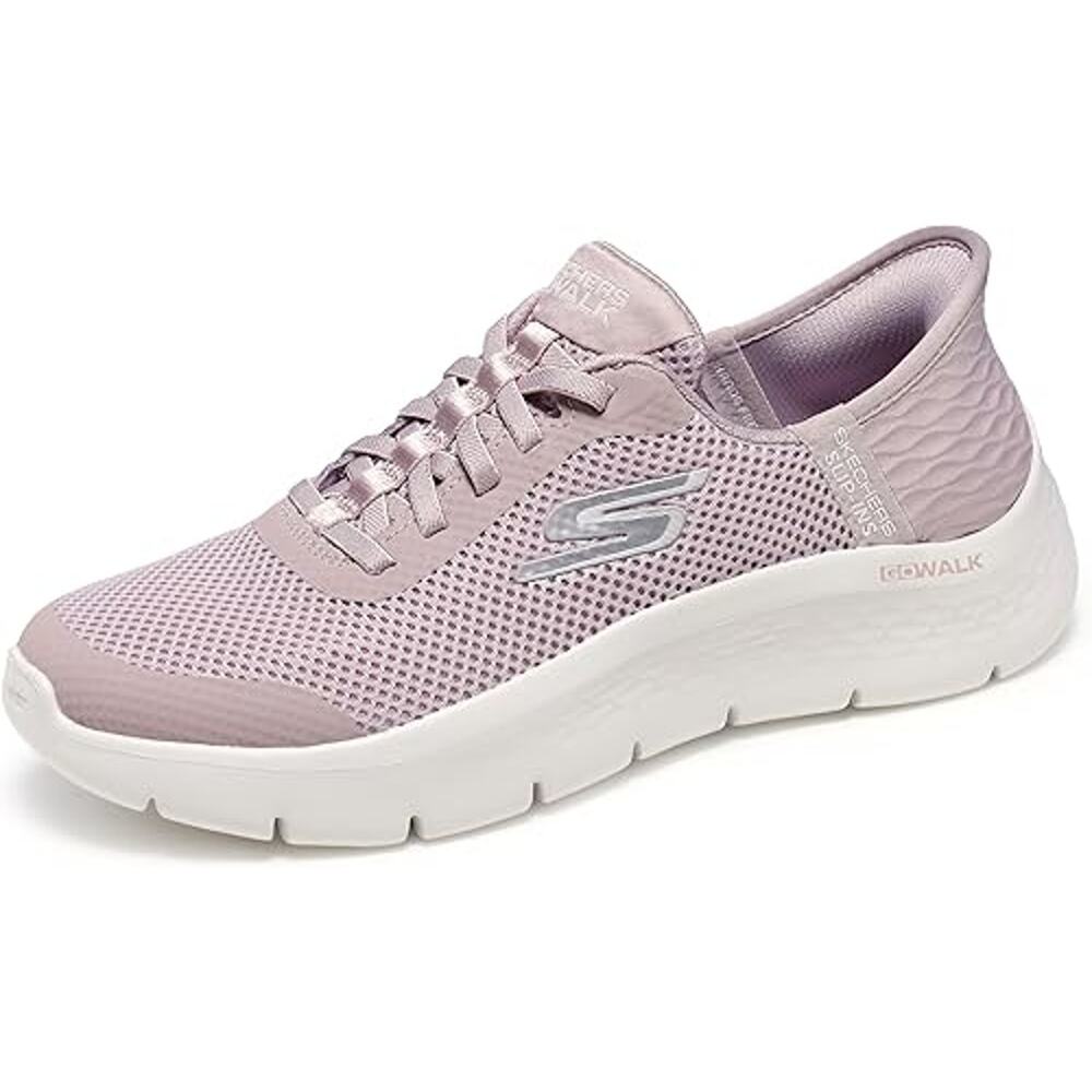 Skechers Womens Go Walk Flex Hands Free Slip-ins-Grand Entry Size 7 Mauve NWT